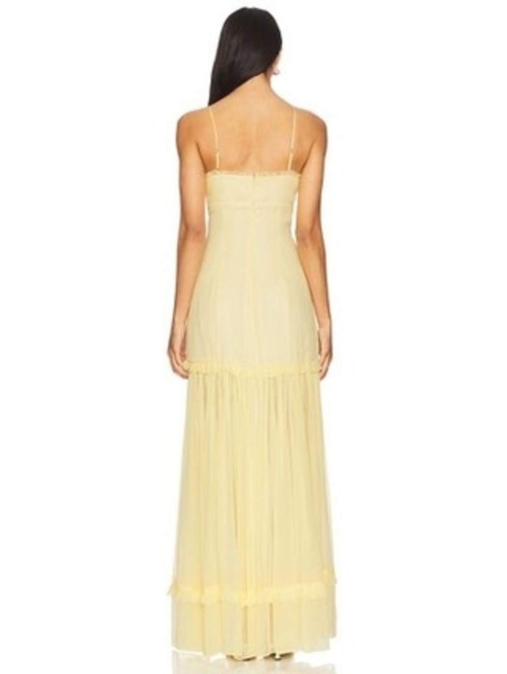 Tularosa Ada Maxi Dress in Butter Yellow - Picture 2 of 6